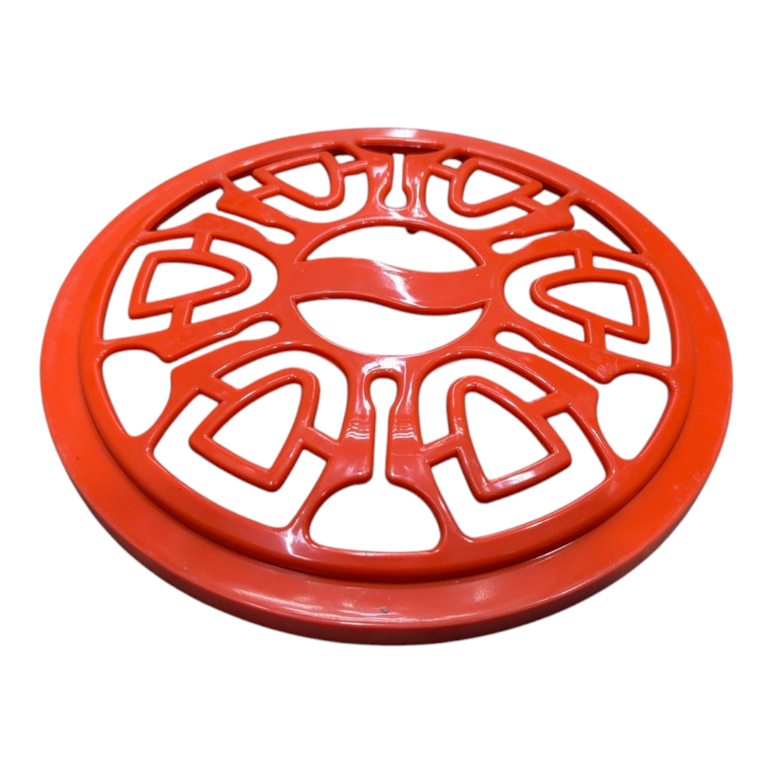 8 inch Speaker Grill | PVC | Plastic | Orange- Code S047 | Burhani.co.in
